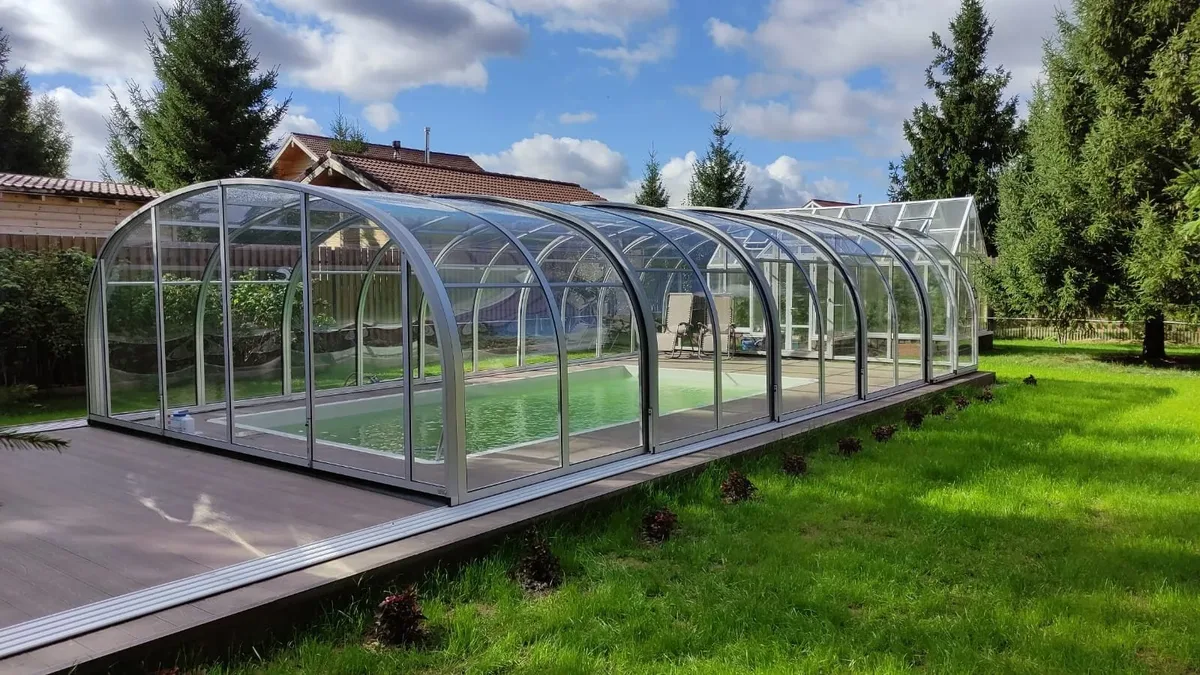 Композитный бассейн Laguna 7 — готовый проект в Димитровграде